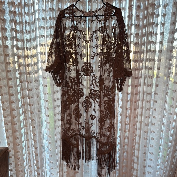 Boho Lace Cardigan - Picture 3 of 6
